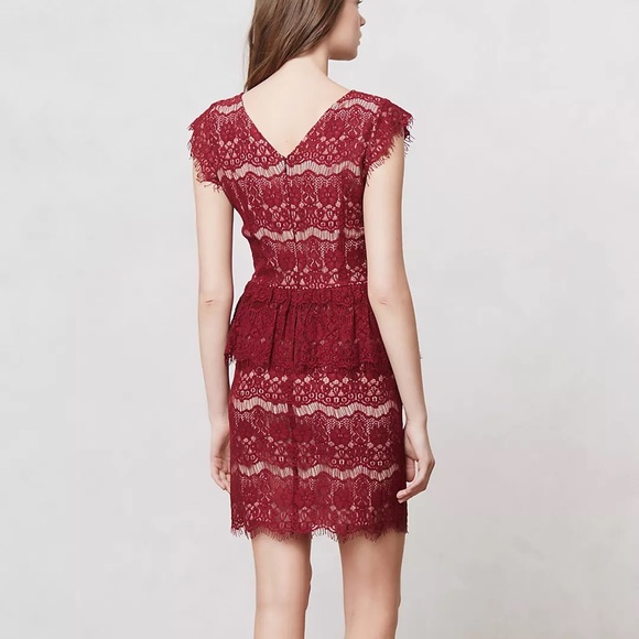 Maeve Anthropology Elsa Peplum Dress size Medium - Picture 15 of 15